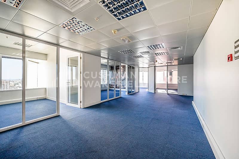 Partitioned Office | Well Fitted | Sea View