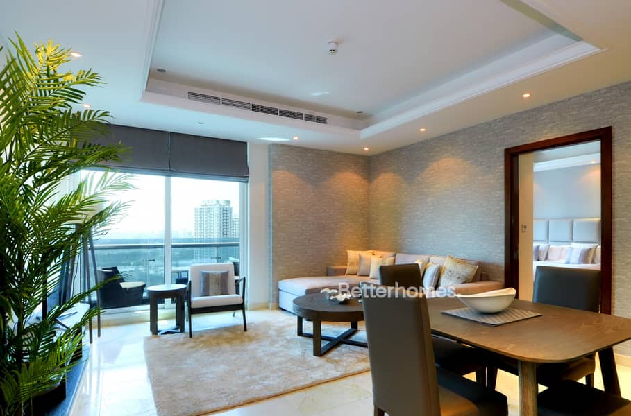 1 BD |Fully Furnished | Mid Floor | Marina View
