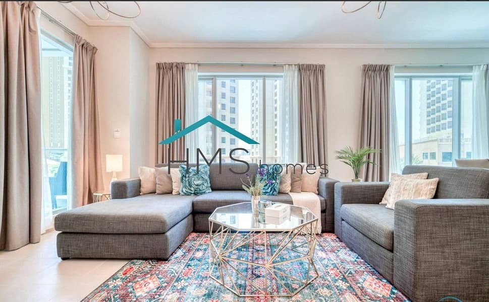 位于迪拜码头，滨海长廊公寓，谢玛拉大厦 1 卧室的公寓 1740000 AED - 8469329