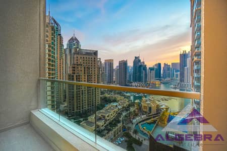 2 Bedroom Apartment for Rent in Dubai Marina, Dubai - 1 Balcony. png