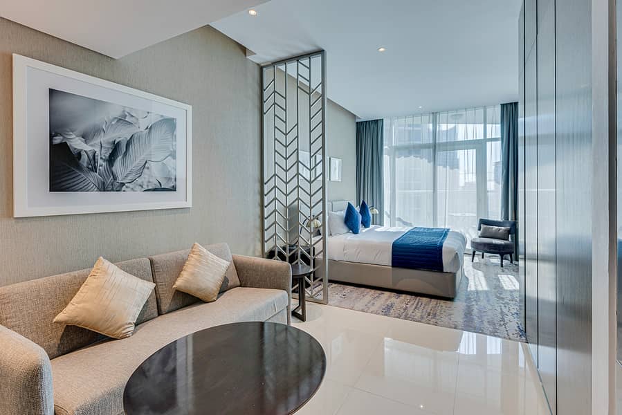 Prive Comfort: Stylish Studio Apartment in the Heart of Business Bay