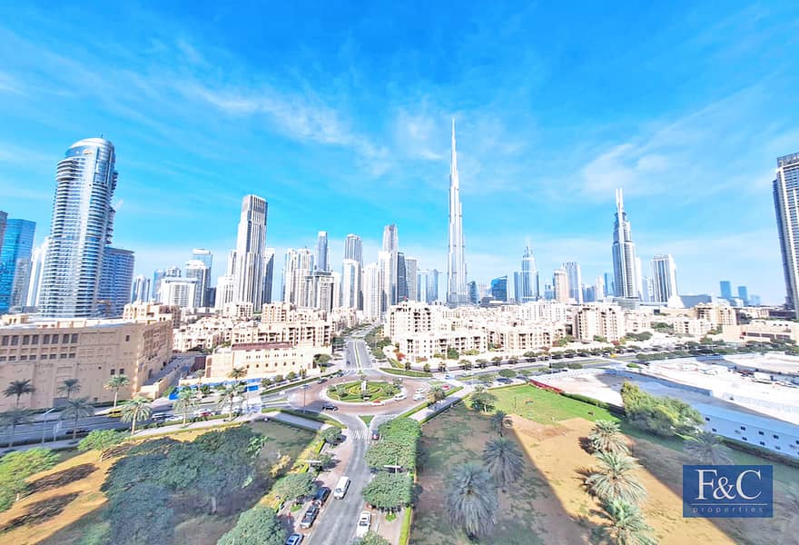 Burj Khalifa View | Fully Furnished | Vacant