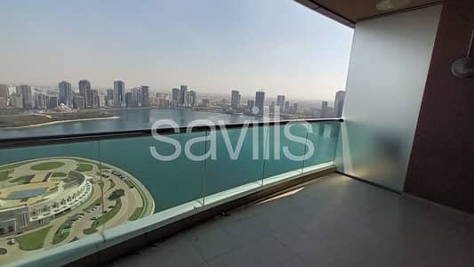 4 Bedroom Apartment for Rent in Al Majaz, Sharjah - 4BR Seaview | Gym, Pool, Free parking  Al Majaz 3