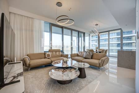 3 Bedroom Flat for Sale in Dubai Harbour, Dubai - Furnished | 3 Bed | Panoramic Palm View