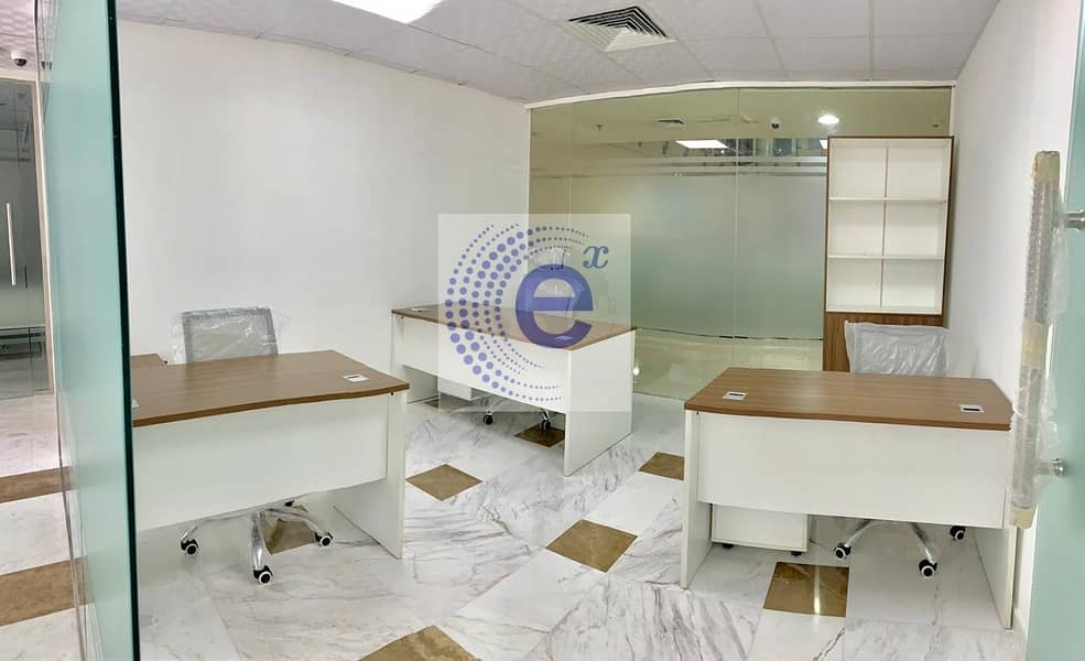 Affordable fully furnished office for rent