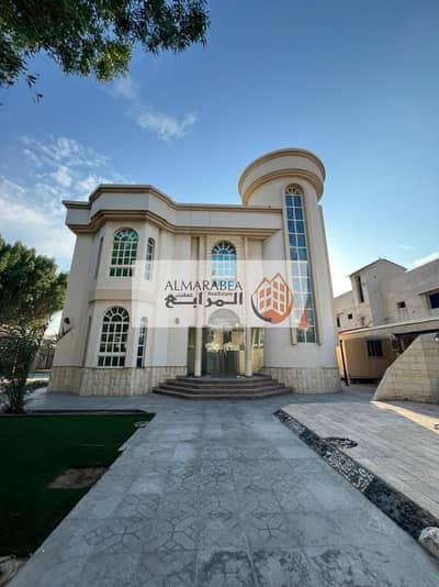 For rent a two-floors villa in Sharjah, Al-Shahba area, corner, a very special location