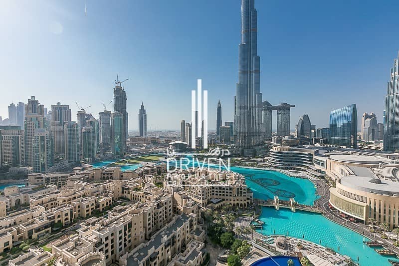 1 BR Unit Fountain and Burj Khalifa View