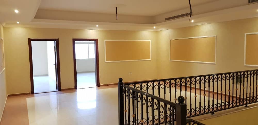 Full Brand New Spacious 5 Bed Room Villa With 2 Big kitchen,Maid Room &amp; 7 Bath Rent 120-k With 6 Che