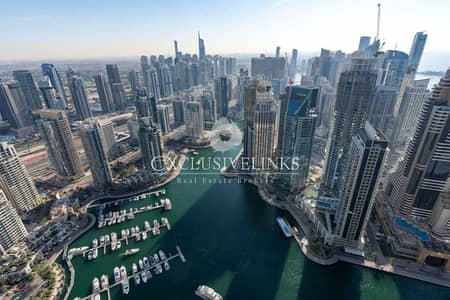 1 Bedroom Apartment for Rent in Dubai Marina, Dubai - Stunning 1 Bed | High Floor | Marina View