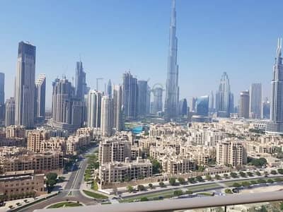 3 Bedroom Flat for Rent in Downtown Dubai, Dubai - Vacant soon |  3 beds | Unfurnished | Full Burj view