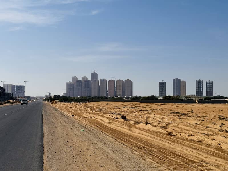 Freehold land available for sale on Installements in ajman