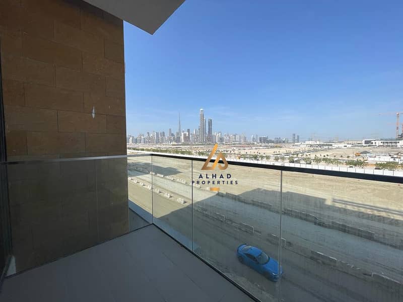Burj Khalifa view l Lagoon & Pool View l vacant