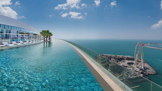 2 Bedroom Apartment for Rent in Jumeirah Beach Residence (JBR), Dubai - 210429125229-address-beach-resort-floor-77-3. jpg
