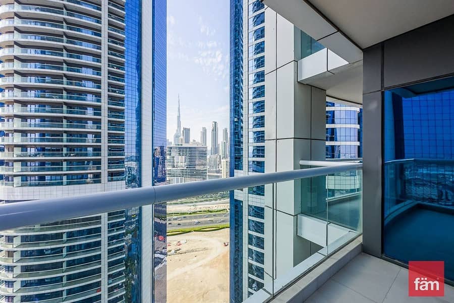 Business Bay | High Floor | Burj Khalifa Views