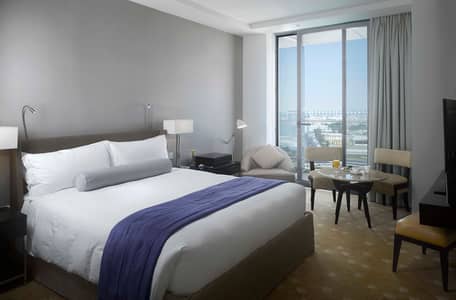 شقة فندقية 2 غرفة نوم للايجار في دبي فيستيفال سيتي، دبي - Bedroom