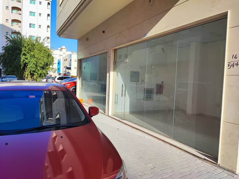 400 Sqft Shop SUITABLE Grocery Cafetaria or  Saloon or Any Commercial Activites  in Al Nabba Sharjah