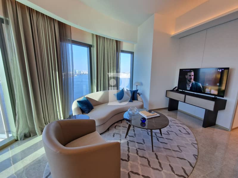 شقة فندقية في العنوان برج هاربور بوينت 2،العنوان هاربر بوينت خور دبي،مرسى خور دبي 2 غرف 220000 درهم - 8482289