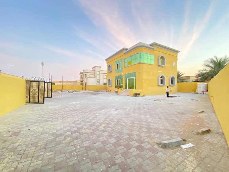Villa for rent in Ajman, Al Hamidiya area, ground floor and annex
