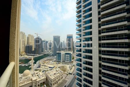 1 Bedroom Apartment for Sale in Dubai Marina, Dubai - Fully Furnished 1BR| Partial Marina view 1 Bedroom Apartment for Sale in Dubai Marina, Dubai - Fully Furnished 1BR| Partial Marina view