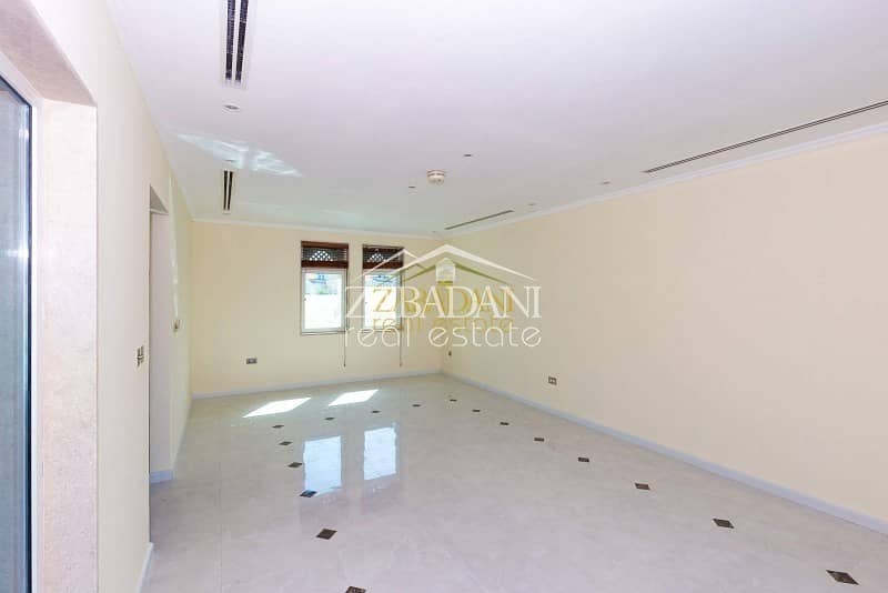 Highly upgraded | Pool | Garden| Corner 3 bed with maid's