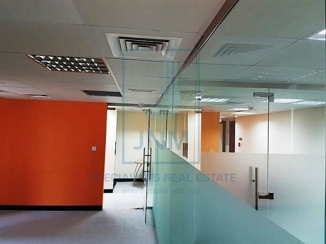 Furnished Office with balcony Dubai Arch