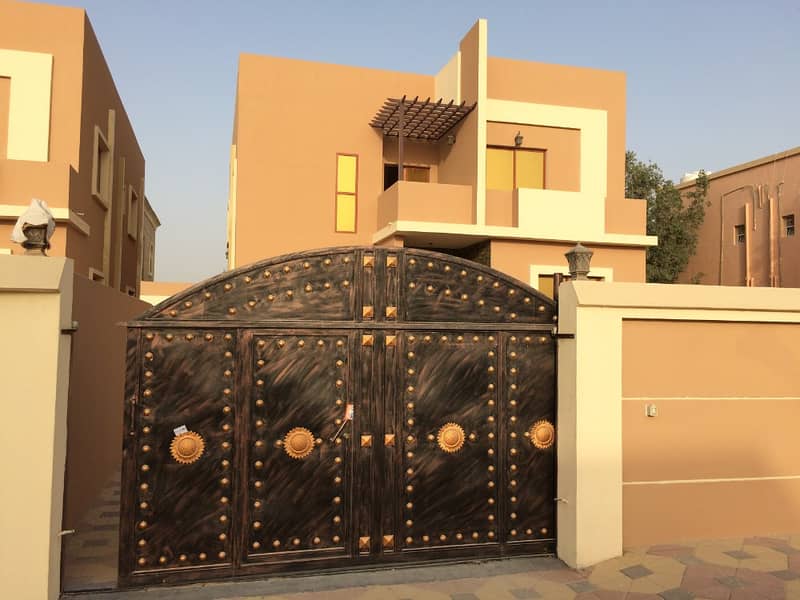 Brand new villa Two Floors with good finish and design opposite of camel race