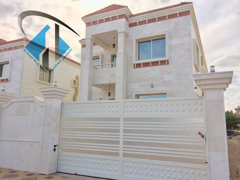 Brand new Villa For Sale In Ajman Two Floors High Quality finishing and good Location