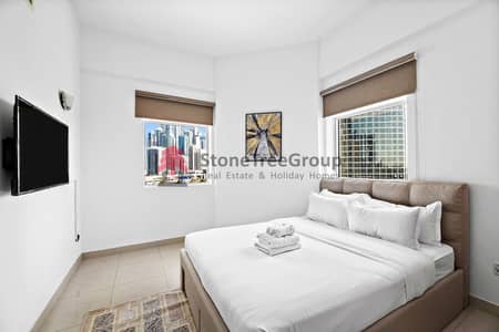 فلیٹ 1 غرفة نوم للايجار في أبراج بحيرات الجميرا، دبي - شقة في بوابة دبي الجديدة 1،مجمع Q،أبراج بحيرات الجميرا 1 غرفة 7500 درهم - 6967787