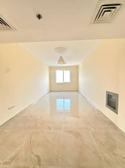 Two rooms and a large hall with 2 bathrooms and a balcony, Al Nuaimiya 3, close to Sheikh Khalifa bin Zayed Road and the Dubai exit. The price is 36 k