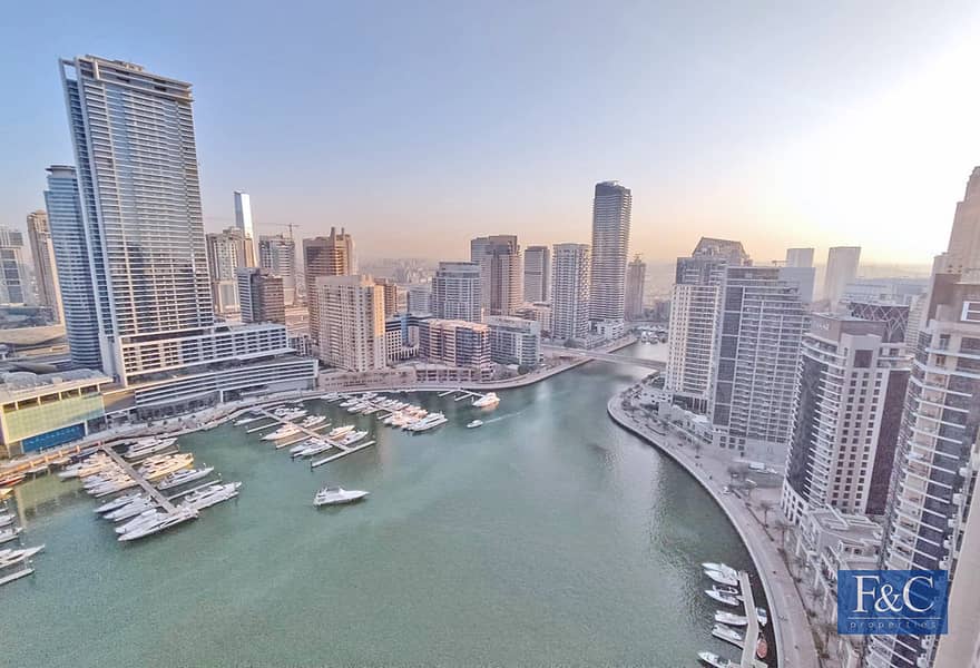 Full Marina View | Vacant | Unfurnished | Spacious Full Marina View | Vacant | Unfurnished | Spacious