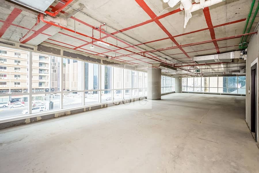 Shell and Core Office Space | Mid Floor Shell and Core Office Space | Mid Floor