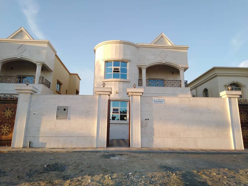Villa Construction and Personal Finishing Good location near main road and all services with bank fi
