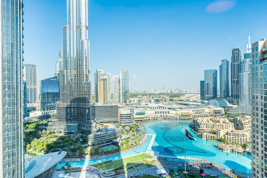 Burj and  Fountain View | Free Cleaning | No Commission