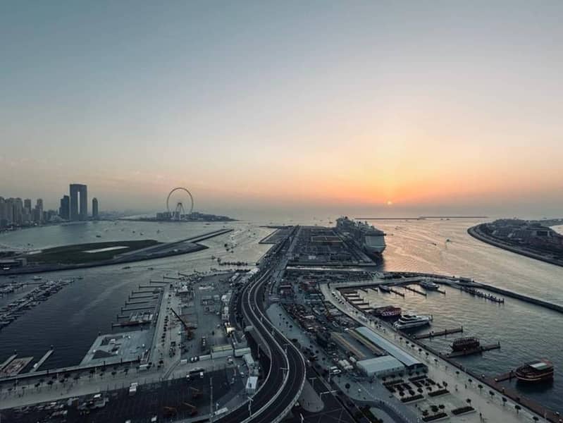位于迪拜港，艾玛尔海滨社区，海洋之心社区 4 卧室的顶楼公寓 26200000 AED - 7930804