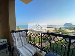 Furnished Sea View Studio | Beach Front Community