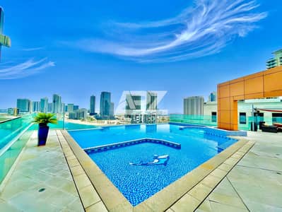 1 Bedroom Flat for Rent in Al Reem Island, Abu Dhabi - 1BR | WITH BALCONY |CITY AND MANGROVE VIEW