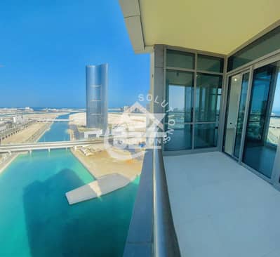 2 Bedroom Apartment for Rent in Al Reem Island, Abu Dhabi - Big type 2BR with large balcony-Canal view