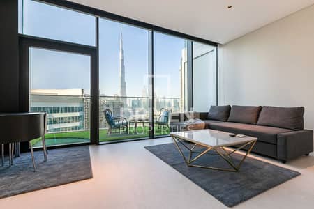 Studio for Sale in Business Bay, Dubai - Furnished Unit | High Floor | Burj View
