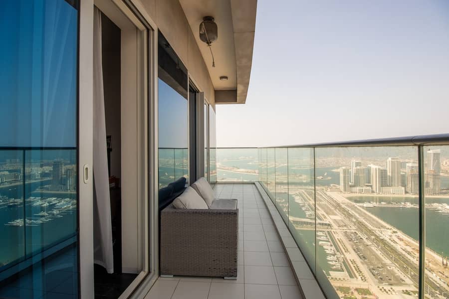 位于迪拜码头，达马克塔楼 1 卧室的公寓 2299999 AED - 8470921