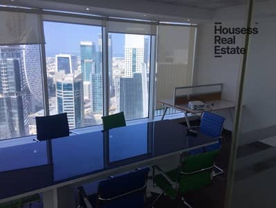 Office for Rent in Business Bay, Dubai - Canal View | High Floor | Fully Fitted