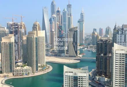 Studio for Rent in Dubai Marina, Dubai - Amazing View | Furnished | Mid Floor