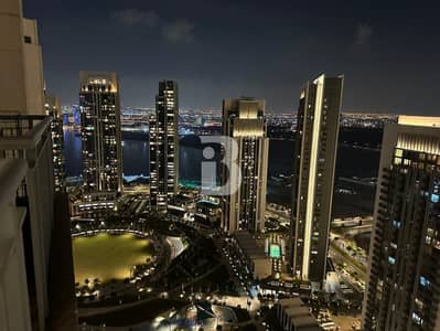 1 Bedroom Apartment for Rent in Dubai Creek Harbour, Dubai - Creek Central Park & Canal View | Chiller Free