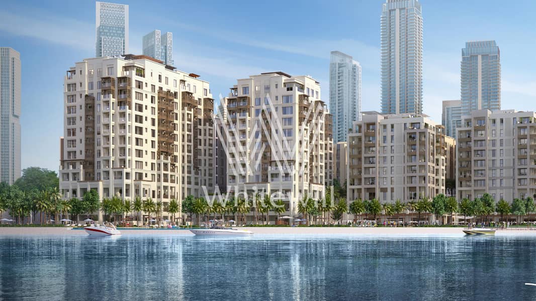 شقة في روزواتر 3 خور دبي،روزواتر على شاطئ الخور،مرسى خور دبي 1 غرفة 1430000 درهم - 8489949