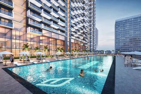 1 Bedroom Apartment for Sale in Jumeirah Village Circle (JVC), Dubai - Huge unit pool view | Near handover