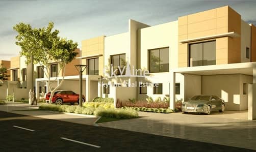 3 Bedroom Villa for Sale in Al Samha, Abu Dhabi - Brand new 3BR Villa with maids and huge garden 3 Bedroom Villa for Sale in Al Samha, Abu Dhabi - Brand new 3BR Villa with maids and huge garden