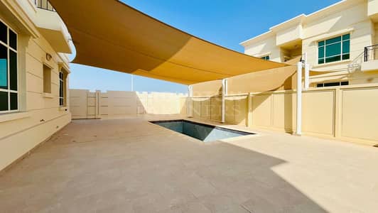 6 Bedroom Villa for Rent in Khalifa City, Abu Dhabi - Private Swimming Pool | Tennis Court | Big Plot
