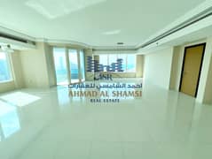 Luxurious 3-Br Apartment | Chiller Free  | Parking Free | Sea view | All Amniotes | Available On  Corniche al Buhaira