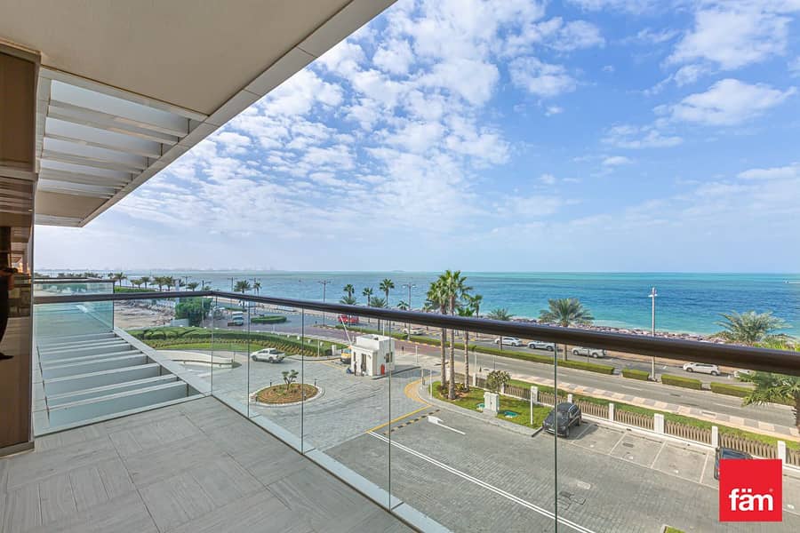 Beachfront | Luxury 2BR | Full Sea View