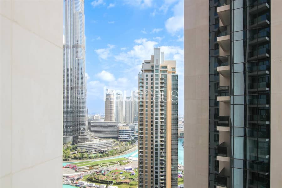 位于迪拜市中心，歌剧院区，第一幕塔楼｜第二幕塔楼，第二幕塔楼 2 卧室的公寓 185000 AED - 8491477