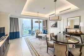 شقة فندقية في العنوان بوليفارد،وسط مدينة دبي 2 غرف 345000 درهم - 8214162